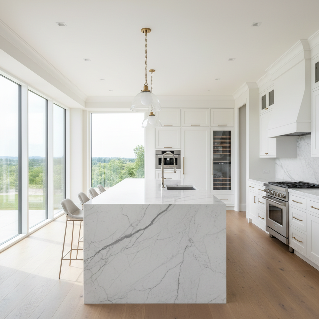 Luxury Glendale kitchen with premium Bosch appliance repair focus